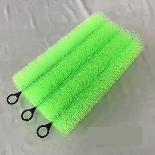 Jendfert 20 30 50 100 Pcs Pond Filter Brushes 12 16 20 24 31 39 Inch Long, Brush Set for Pond Skimmer Filter, Water Garden Koi Pond Filter Cleaning Brush(50pcs,100cm/39in)