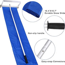 IKASNA Snow Rake Snow Rake for House Roof: Snow Scraper Roof Snow Removal Tool 4-20Foot Extension, Lightweight for Long Or Low-Pitched Roofs