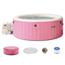 INTEX PureSpa 4 Person Inflatable Hot Tub with Energy-Efficient Spa Cover