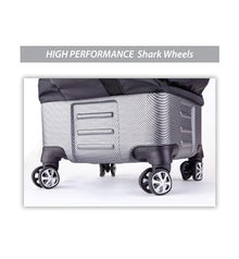 Samsonite Golf Travel Cover with Shark Wheels Blue