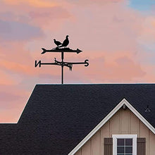 Various Weathervane Wind Wheel Decorative Garden Stake with Ornament Garden Weather Vane (Dolphin)