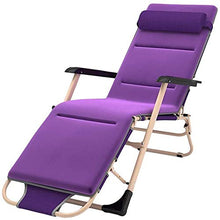 IIPOSAQQ Sun Lounger Garden Chairs Zero Reclining Beach Sun Lounger Heavy Duty Outdoor Deck Folding Chair for Zero for Heavy People Portable Beach Camping Chair