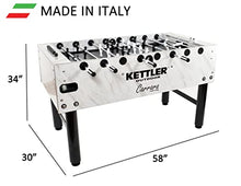 KETTLER Carrara Outdoor Foosball Table Black