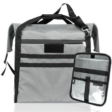 Xtreme Sight Line ~ AQUA G CUBƎ 50 Waterproof Faraday Bag + LITE Faraday Bag Combo for Small to Medium Generators and Electronics ~ Protects Against EMP/CME/EMF/RF ~ Silver Combo