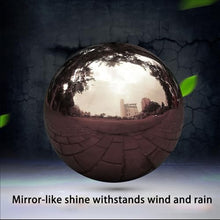 YDJIANCAI Pack of 1 Stainless Steel Mirror Gazing Ball – Polished Reflective Sphere for Garden, Yard, Lawn, and Home Outdoor Decoration(Size:17.7in/45cm)