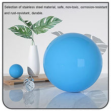garden gazing ball,Ornament Hollow Ball Mirror finish garden ball,gazing balls, Stainless Steel Sky Blue Gazing Ball,Seamless Gazing Globe Garden Decorations,Counter,Window Decoration Hollow Bal