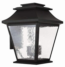 Livex Hathaway 5-Light Outdoor Wall Lantern Black
