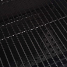 Heavy Duty Charcoal Smoker Grill with Bottom Shelf, Black