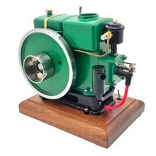 Retrol&OKMO 1/5 Scale Single-Cylinder Four-Stroke Engine with Wooden Base