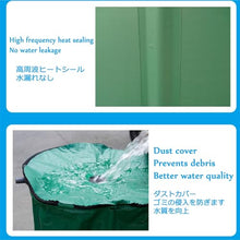 GPDJHRTI Rainwater Barrels, Can Be Widely Used in Courtyards, Terraces, Gardens(Black,750L)