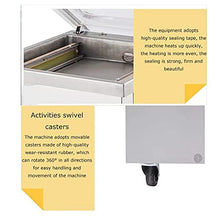 HayWHNKN Single Chamber Vacuum Packaging Machine 20inch Sealing Bar Silver