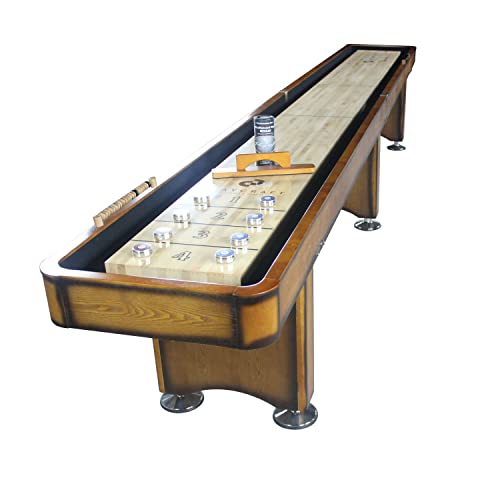 Playcraft Georgetown Honey Oak Shuffleboard Table