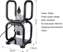 Electric Wood Splitter 3300W Heavy Duty Automatic, Maximum Speed 450r/min, efficient Wood Splitting