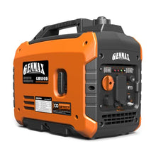 GENMAX Portable Generator, 2000W Low-Noise Gas Engine, EPA Compliant, Eco Mode Function, Ultra Light, Suitable for Backup Home and Camping(GM2000i)