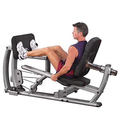 Body-Solid DCLP-S Pro Dual Leg and Calf Press Component Gray/Black
