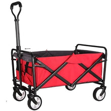 Trolley Cart Collapsible Folding Outdoor Garden Camping Wagon Sports Wagon Heavy Duty Waterproof Camping Cart Garden Wagon