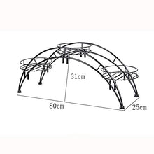iumLeap Flower Plant Pot Rack Strong Metal Standing Holder Home Garden Indoor Display Plant Stand Shelf Planter Pot Trays