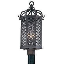 Troy Lighting Los Olivos 3-Light Outdoor Post Lantern 11.63 Inches Wide by 23 Inches High Old Iron
