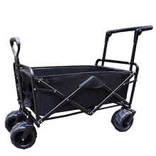 Portable Beach Wagon Heavy Duty Foldable Garden Cart Garden Trolley Folding Wagon Pull Wagon Hand Cart Folding Cart Wagon Truck Wheelbarrow