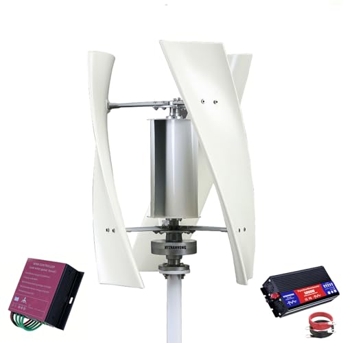 HYZHANHONG 6500W12V 24V 48V Portable 3-Blade Wind Power System