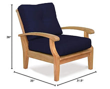 Douglas Nance Cayman Club Chair Navy