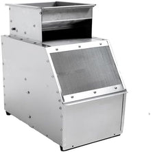 Cereal Sheller, Bird Feed Shell Blower, Electric Grain Cleaning Winnower Machine, Stainless Steel Grain Separator with Adjustable Speed Fan for Millet, Miscellaneous Grains.