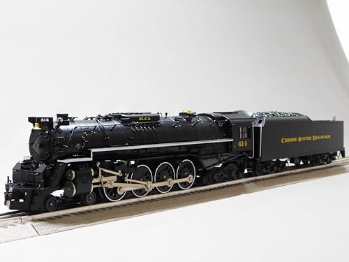 Lionel Chessie System Legacy Greenbrier #614 Steam Engine O Gauge Black