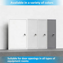 White Metal Access Panel Door in Hatch Cover for Gas, Water, Electricity - Durable Service Door with Lockable for Access Door 24"×36"/30"×20"/32"×48"(20x48in/51x122cm)