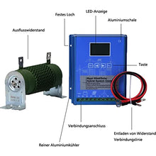 HUIZHITENGDA Wind Solar Hybrid Charge Controller 7000W, 12V-48V Automatic Wind and Solar Charge Controller, Wind + Solar Wind Power ,24v