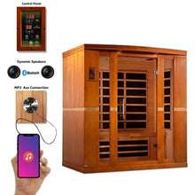Maxxus Sauna Dynamic Bergamo 4-Person Low EMF Far Infrared Sauna