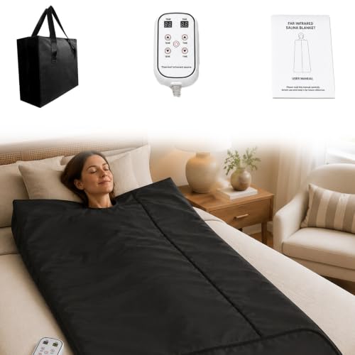 ORIDLECTAL Sauna Blanket with Red Light Therapy – Relax & Recover