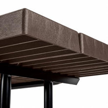 Barco Products BarcoBoard™ Steel-Frame Rectangular Picnic 6' Table Brown