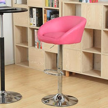 Bar Stools PU Upholstered Adjustable Barstools, Swivel Counter Stools, Patio Seating, Mid Back Modern Steel Bistro Pub Chairs, for Pub Bistro Kitchen Dining ( Color : Yellow , Size : 41*83~103cm )