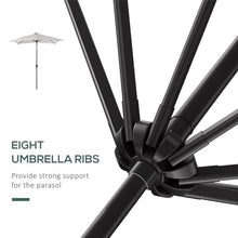 MODADA umbrella outdoor patio Outside Shade large patio umbrellas Windproof offset patio umbrella with solar lights Umbrellas patio unbrella's with lights patio umbrella solar for patio, lawn