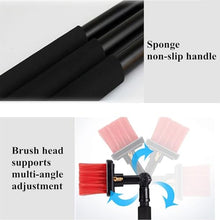 GJZDPMY Window Cleaning Equipment, Solar Panel Cleaning kit Window Cleaning kit, extendable Window Cleaning Pole, Extendable Swimming Pool Brush w/Adjustable Head, for Cleans Wal