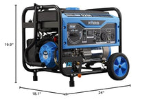 Pulsar 5,250W Dual Fuel Portable Generator with Switch and Go Technology, PG5250B