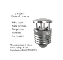 Aoleaby Digital Weather Station, Air Temperature Atmospheric Pressure Gauge, Light Intensity Sensor Anemometer(VWS005F)