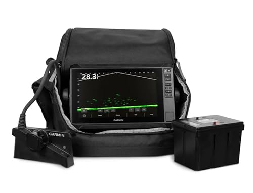 Garmin LiveScope™ Plus Ice Fishing Bundle LI with Navionics+ Maps Black