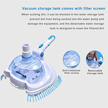 Pool Vacuum Head Pool Brush Cleaning Underwater Cleaner Sewage Suction Pool Machine Cleaning and Maintenance Tools