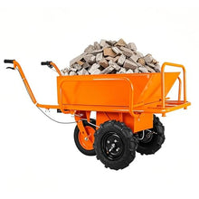 MINGYIHUI Electric Wheelbarrow,Wheel Barrow Heavy Duty,Powered Wheelbarrow,48v 20ah, 1500w Motor with a Maximum Capacity of 881 Pounds Suitable for Working in Various Environments
