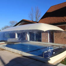 Inflatable Pool Cover/Bubble Tent Cover/Transparent Waterproof PVC Swimming Pool Dome Kit Cover/Suitable for Party Home Commercial Swimming Pool,6 * 3 * 3m