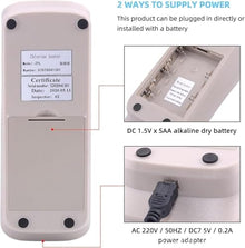 TICINNNWE Portable Residual Chlorine Water Quality Tester with 0-5mg/L Test Range, 10 Data Storage and HD Screen for Pool Household and Water Plant Use