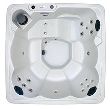 Home and Garden Spas Hudson Bay 6 Person 19 Jet Spa with Stainless Jets Ivory White