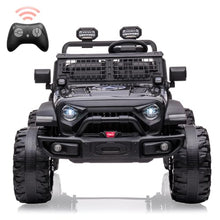 Nasitip 24V Kids 2-Seater Electric Car with Remote, Black