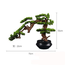 QWERAXZG Chinese Simulation Welcome Pine Decorations Handicrafts Home Wine Cabinets and Furnishings