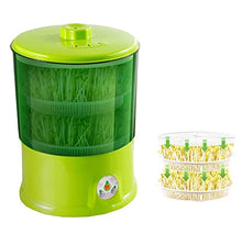 YWangQiang Bean Sprout Machine Fully Automatic Seed Germination Device pressurized Design Four Season Mode Germination kit 3 Layers (3 Layers) (2 Layer)