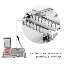 JYXYXSCP 10-skewers Stainless Steel BBQ Skewer Making Machine, BBQ Skewer Meat Skewer Tool, Manual Kebab Skewer Making Tool, Fast Portable Kebab Box