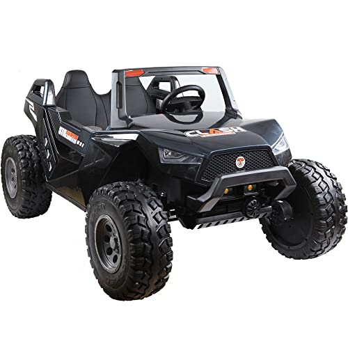 MotoTec Baja UTV 4x4 24v Carbon Fiber RC Black