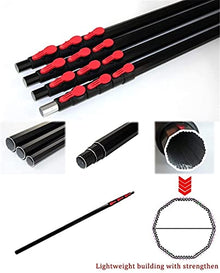 Telescopic Pole Saw 12Ft Extendable Telescopic Landscaping Pole Saw for Pruning and Trimming Branches and Leaves (3.6M) Extendable Limb Saw and Trimmer