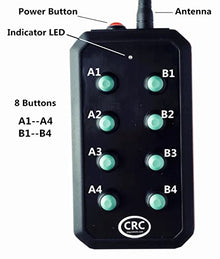 CRCclayremote Rechargeable Clay Remote Runs 8 Traps Get 8 Singles 16 True Pairs 28 Report Pairs Do-All Traps,FC6800